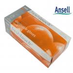 ANSELL 33-500手套 Fresh Touch+ 高级自然色一次性天然橡胶手套